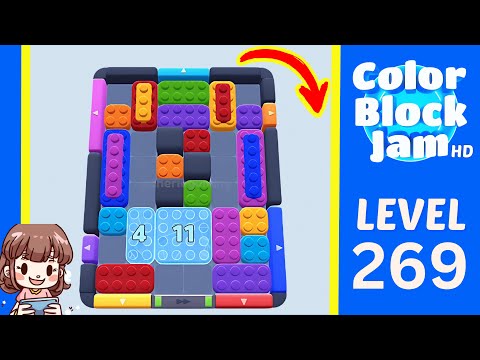 Color Block Jam Level 269 Solution Walkthrough
