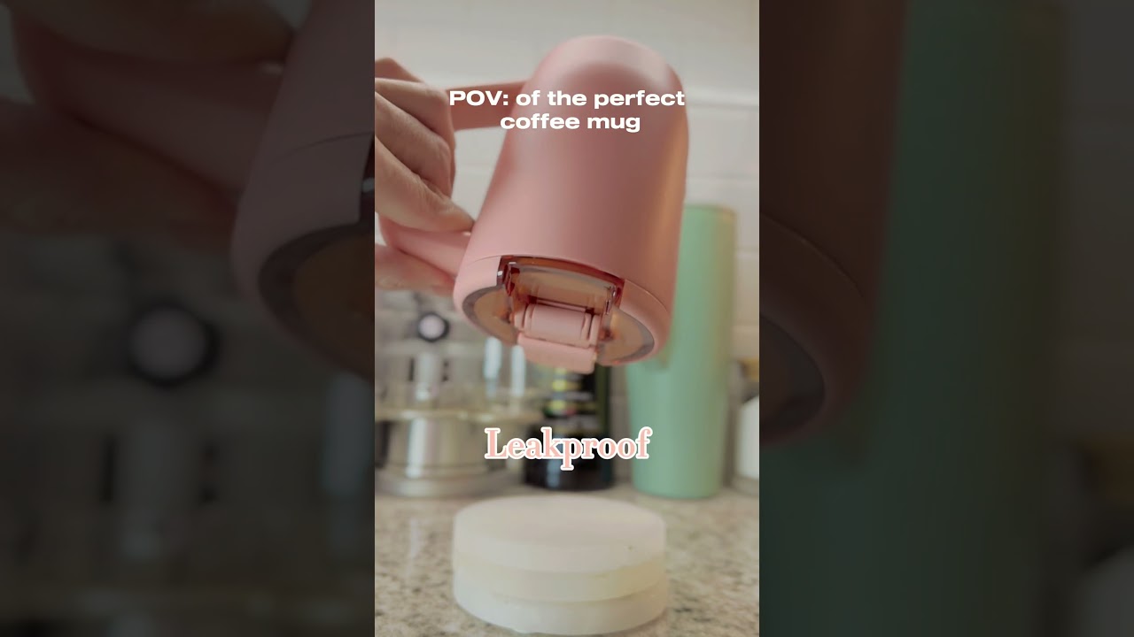 Obsessed with my new Müv 15oz by @brumate in Guava! The perfect coffee mug for work or play. ☕️💻🎈