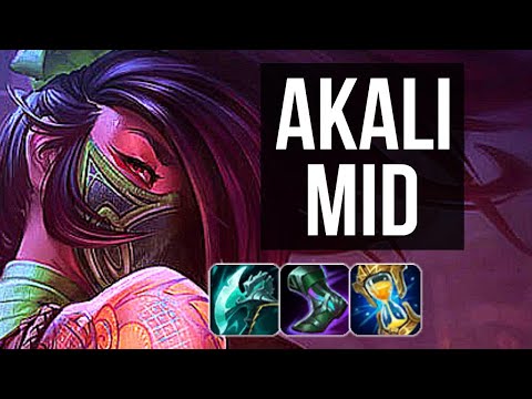 AKALI vs LEBLANC (MID) | 2.5M mastery, 7 solo kills, 300+ games | BR Diamond | v10.23