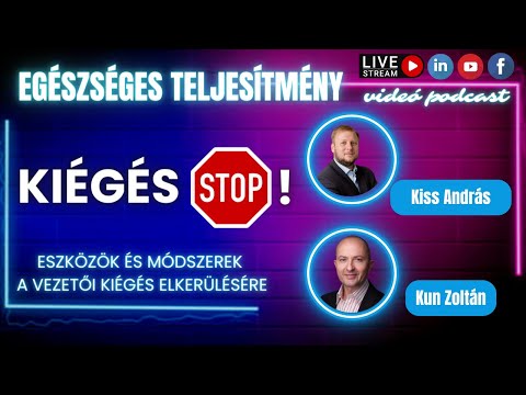 Hogyan ne égjek ki?  Kiss András és Kun Zoltán - Egészséges Teljesítmény