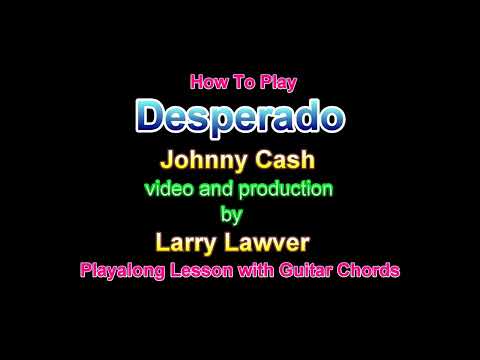 Desperado - Johnny Cash