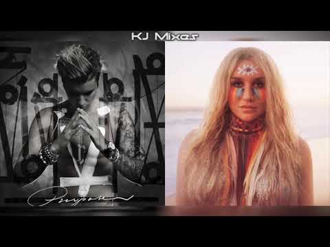 Justin Bieber x Kesha - Purpose / Praying (MASHUP)