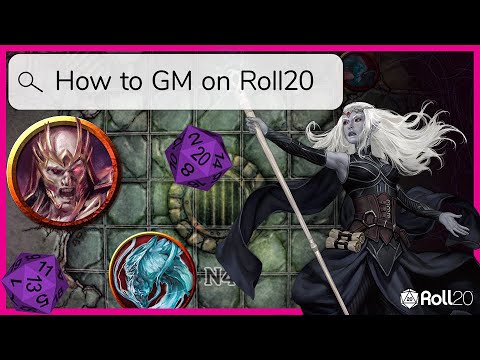 Learn How to GM on Roll20 in JUST 10 MINUTES