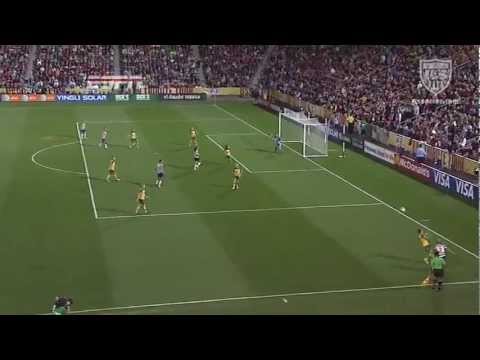 WNT vs. Australia: Alex Morgan Goal 2 - Sept. 19, 2012
