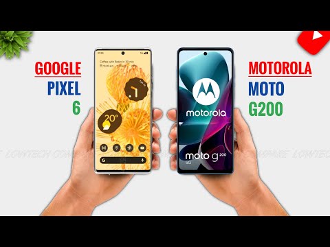 Google Pixel 6 Vs Motorola Moto G200 5G