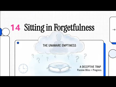 14 Sitting in Forgetfulness from《Zazen》– How to Break Through the Illusory State?#GenuinePractice