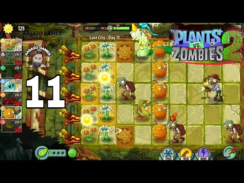 PLANTS VS ZOMBIES 2 LOST CITY DAY-11 BY AASAZO GAMES