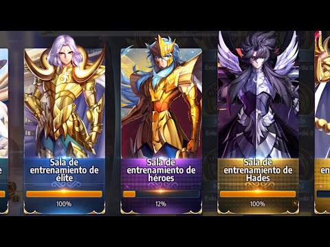 Saint seiya awakening, como pasar la sala de entrenamiento de Hades.