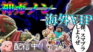 神ガノンとかで海外VIP