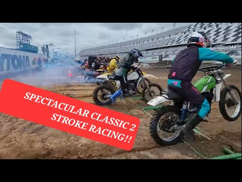 OUTSTANDING CLASSIC 2 STROKE MX RACING AT DAYTONA BIKE WEEK 2024