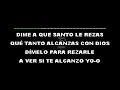 Dime A Qué Santo Le Rezas - Vicente Fernández - Karaoke - HD - Cántala Con Karaoke