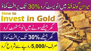 Meezan Gold Fund | How to invest in Gold Online in Pakistan | Best Profit investments 2023