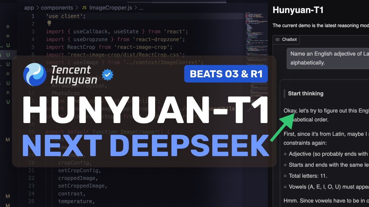 Hunyuan-T1: This NEW Mamba Based AI Model has the NEXT DEEPSEEK VIBES! (Beats R1 & O3-mini)
