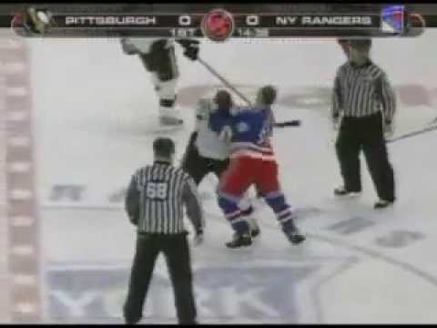 Sean Avery vs Ryan Malone March 31, 2008