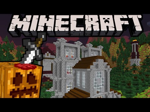 Swimming Bird - Minecraft 1.8 Bane of the Pumpkin Lord Adventure Map Mystery PART 1 Creepy Village Guillotine