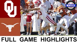 #6 Oklahoma vs #21 Texas Highlights (GAME OF THE YEAR!?) | Week 6 | 2021 College Football Highlights