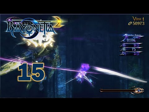 Bayonetta 2 Playthrough Pt 15 - Chapter VI The Bridge to The Heavens