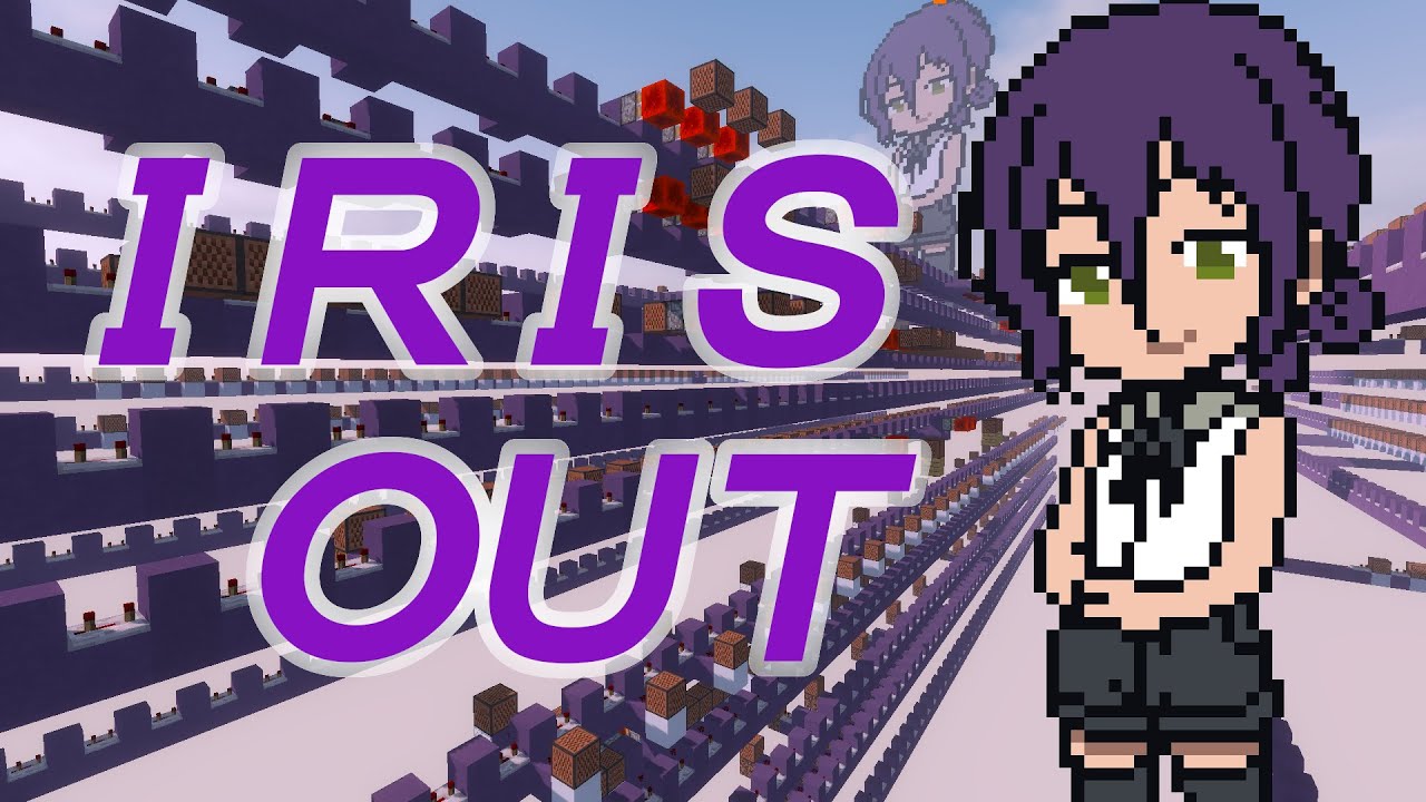 【マイクラ】音ブロックで劇場版チェンソーマン レゼ篇主題歌「IRIS OUT」