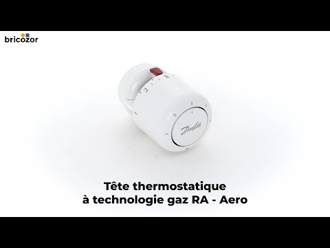 Tête thermostatique avec technologie gaz RA - Aero® DANFOSS