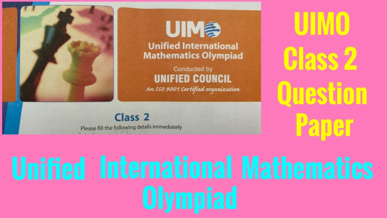 Unified International Mathematics Olympiad/UIMO Class 2 Question Paper 2024-25