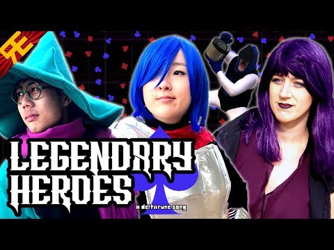 LEGENDARY HEROES: A Deltarune Song (feat. OR3O, Angi Viper, and Genuine) [by Random Encounters]