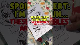 Spoiler: I’m Not the Fun Mum… These Printables Are | Screen-Free Activity for Toddlers