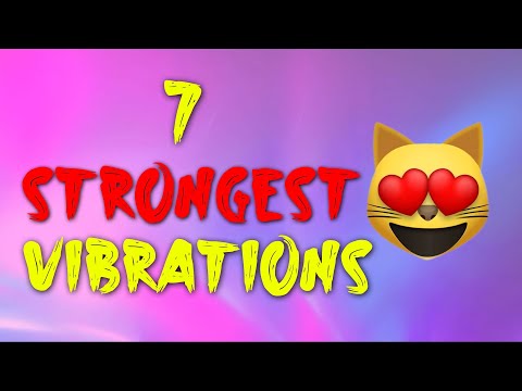 7 Vibration Sounds For Your 🐱 | Strong Bass Test