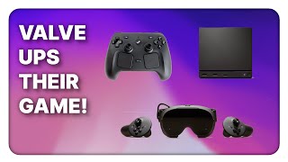 New Steam Machine (console), Frame (VR Headset) and Controller announced !