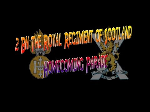 2 Scots Homecoming Parade
