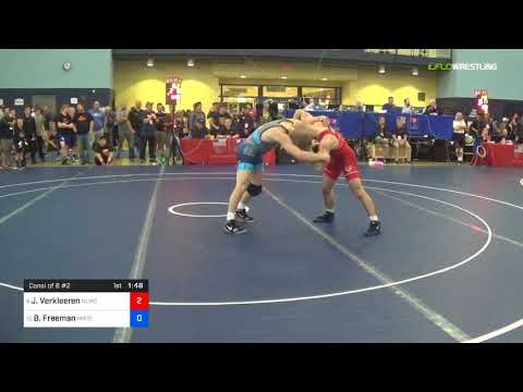 2018 FS WTT Challenge/UWW Juniors 65 Consi Of 8 #2 - Jarod Verkleeren (NLWC) Vs. Ben Freeman (MRTC