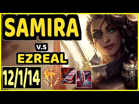 ACHUU (SAMIRA) vs EZREAL - 12/1/14 KDA BOTTOM ADC GAMEPLAY - EUW Ranked MASTER