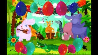 Selbsterklärendes Bewegungslied (KiGa-Faschingslied) ♪ Tierlied, Kinderdisco, Tanzlieder