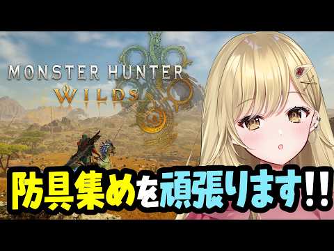 【防具集め！！】武器や防具をのんびり集めたい配信！！モンスターハンターワイルズ実況！！ #monsterhunterwilds #モンハンワイルズ