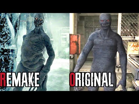 Regenerator Encounter REMAKE vs ORIGINAL (Resident Evil 4 Remake) 4K ULTRA HD