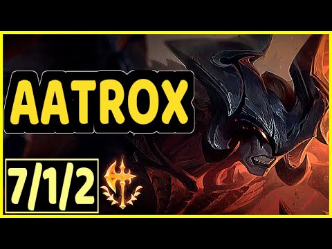 AATROX VS HEIMERDINGER - 7/1/2 KDA TOP GAMEPLAY
