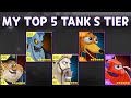 My Top 5 S Tier Tank Characters Disney Heroes Battle Mode