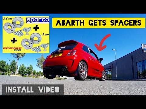 My Abarth 595 - Sparco Spacers