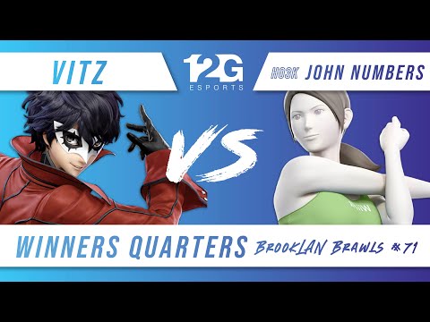 BrookLAN Brawls 71 - vitz (Joker) v. Ho3K | John Numbers (Wii Fit Trainer) - Winners Quarters