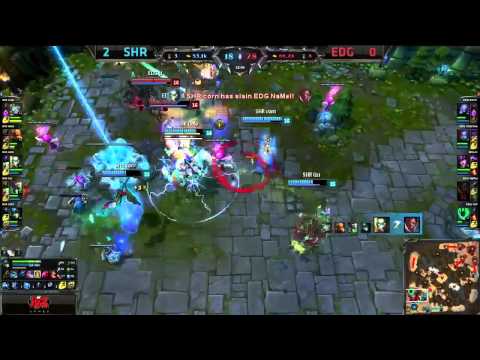 SHR InSec - Insane Lee Sin kick! - Royal Club vs Edward Gaming - Quarterfinals - G3 - Worlds 2014