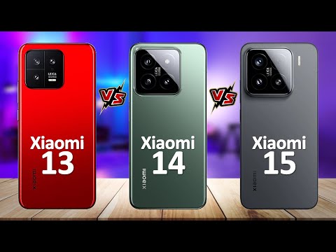 Xiaomi 15 VS Xiaomi 14 VS Xiaomi 13