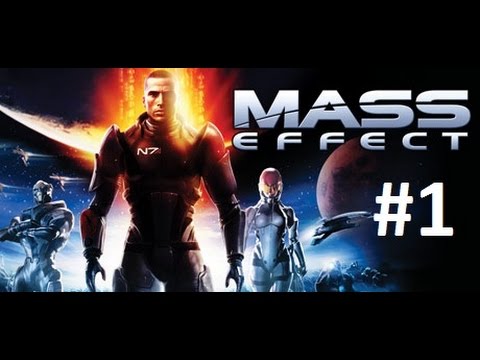 Zagrajmy w Mass Effect odc 1  Poznajemy Sheparda