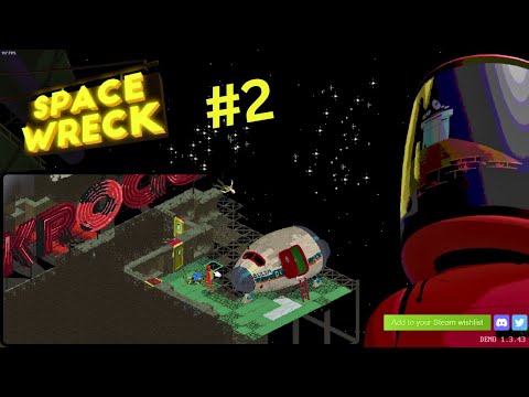 Let's Look Space Wreck Demo #2 Building Our Very Own Robot - Gameplay SciFi CRPG Released Oct 2023