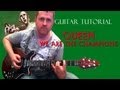 We Are The Champions - Queen - guitar ...