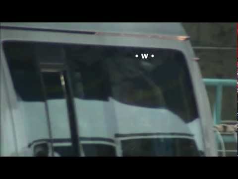 [FANCAM]111203 B1A4(Sandeul) bye @ after the MOA Concert