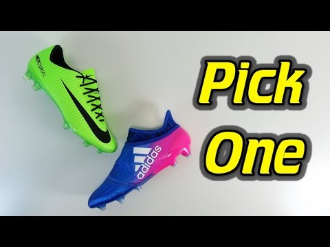 Pick One - Nike Mercurial Vapor 11 vs Adidas X16+ Purechaos