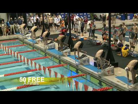Men' 50 Freestyle - Event #14, A Heat - SEC Championships 2022