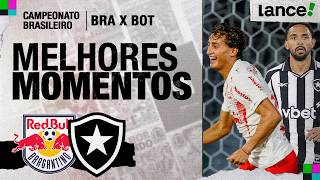 RED BULL BRAGANTINO 1x2 BOTAFOGO - MELHORES MOMENTOS - BRASILEIRÃO - 8ª RODADA