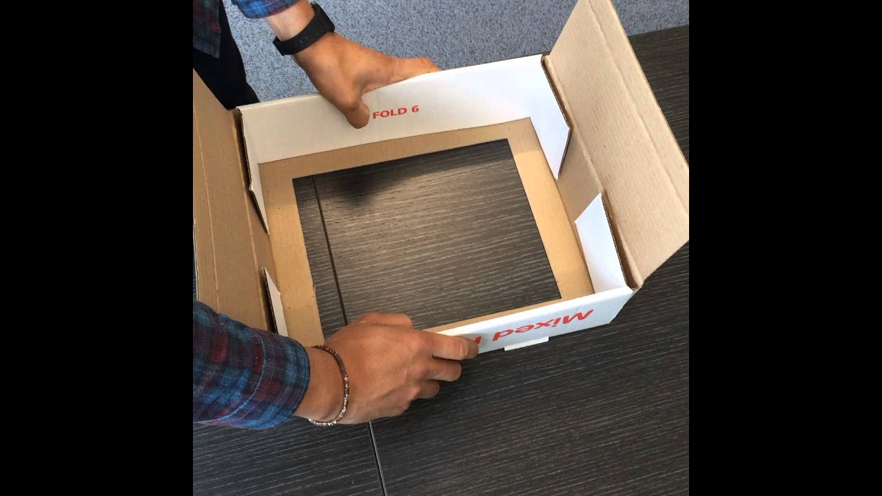 How to make an easy recycling cardboard bin