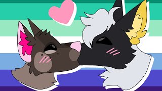 Two wolves [Meme]