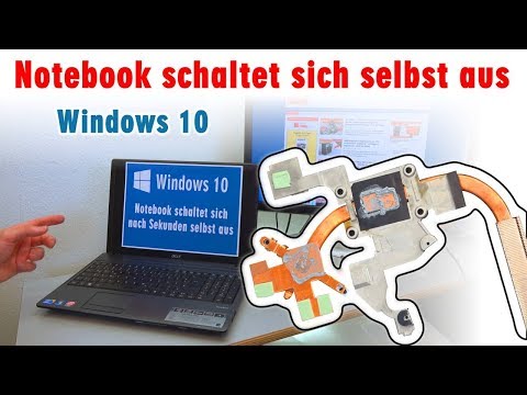Notebook schaltet sich einfach aus beim Hochfahren - Laptop mit Windows 10